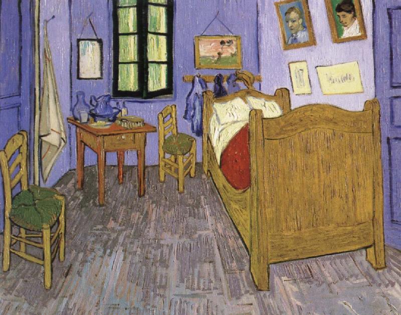 the bedroom at arles, Vincent Van Gogh